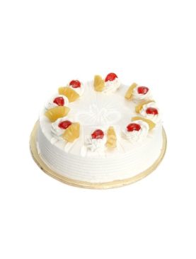 Pineapple Eggless Cake- 500Gms