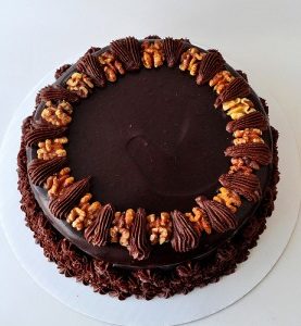 WALNUT CHOCOLATE CAKE
