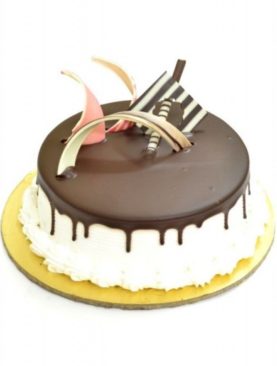 CHOCOLATE VANILLA CAKE - 2 POUND