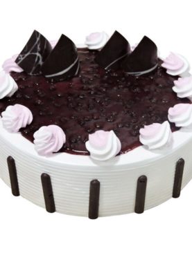 GLAZED BLUEBERRY EGGLESS CAKE - 1 KG